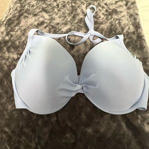 Light blue bikini top